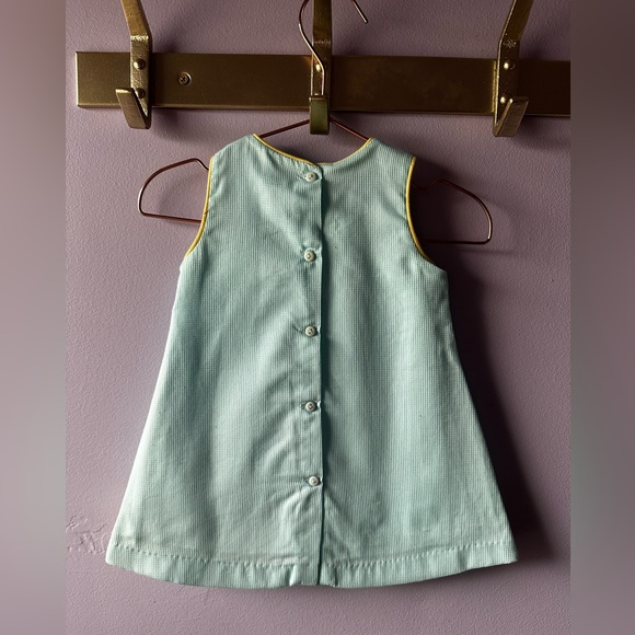 Karela Kids Blue Fish Dress Size 6 Months Made in Colombia - Picture 7 of 9